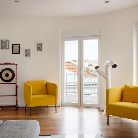 Estrela Skyline Retreat With Terrace 公寓 Lisboa